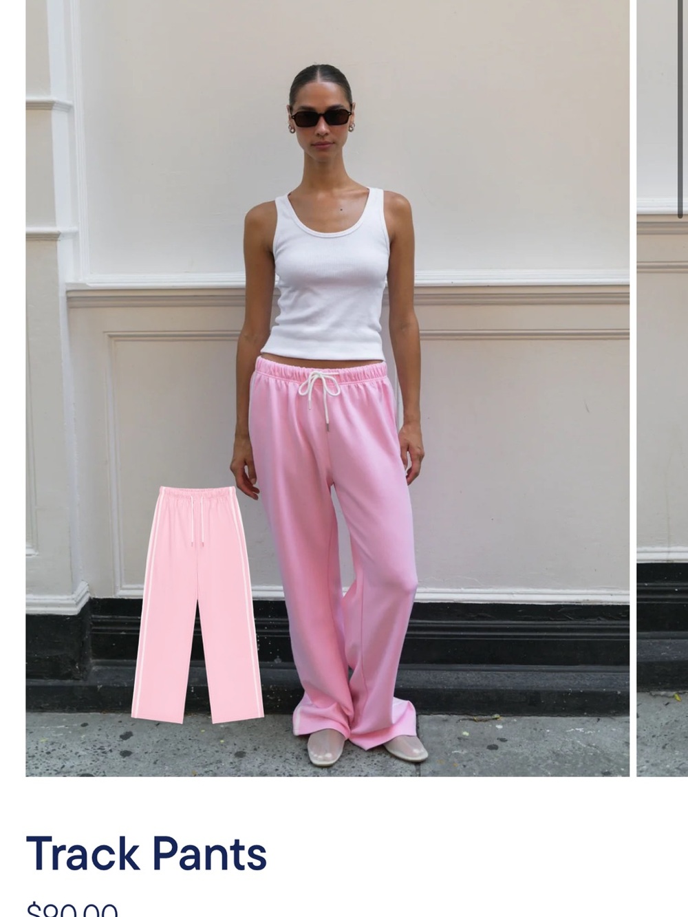Parke Pink Track Pants - Women's Casual Drawstring Lounge Pants